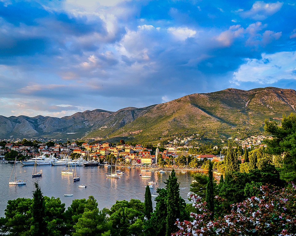 Vue sur la baie de Cavtat - Photo de Conor Rees.