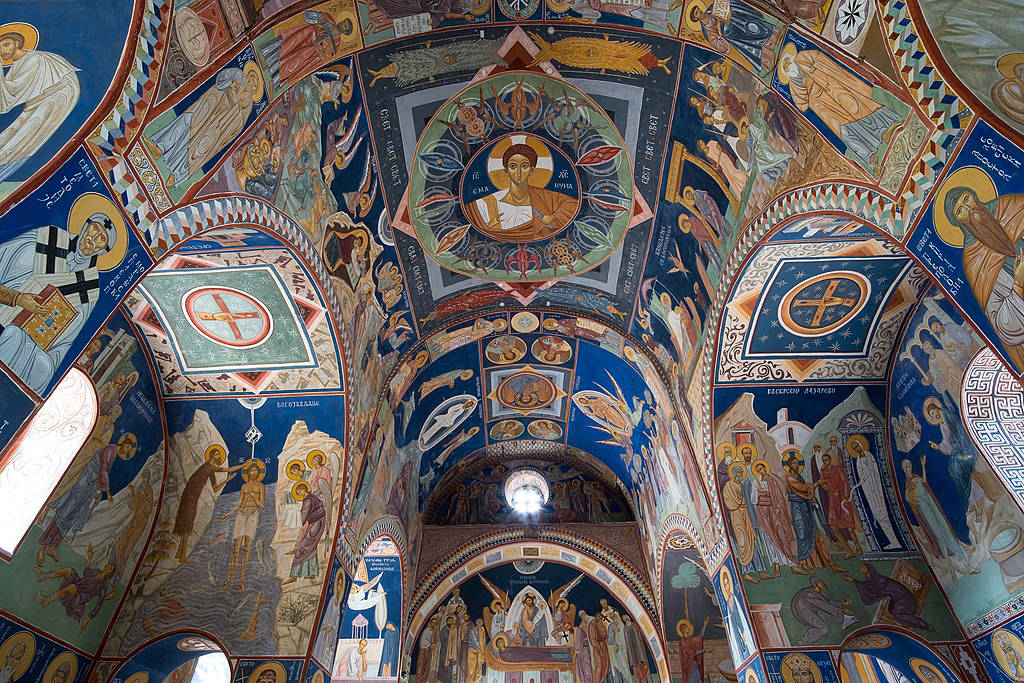 Polychromie du Monastère Duzi en Bosnie-Herzégovine - Slavenko Vukasovic - Licence ccbysa 4.0
