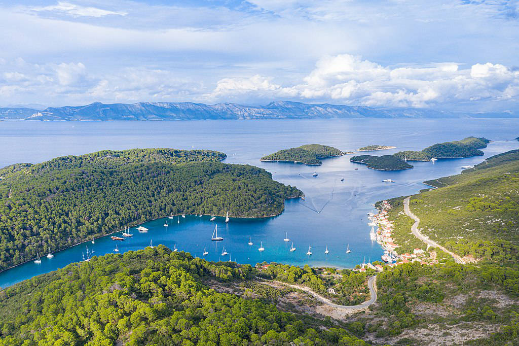 Parc national de l'île Mljet - Par Dronepicr - Licence ccby 2.0