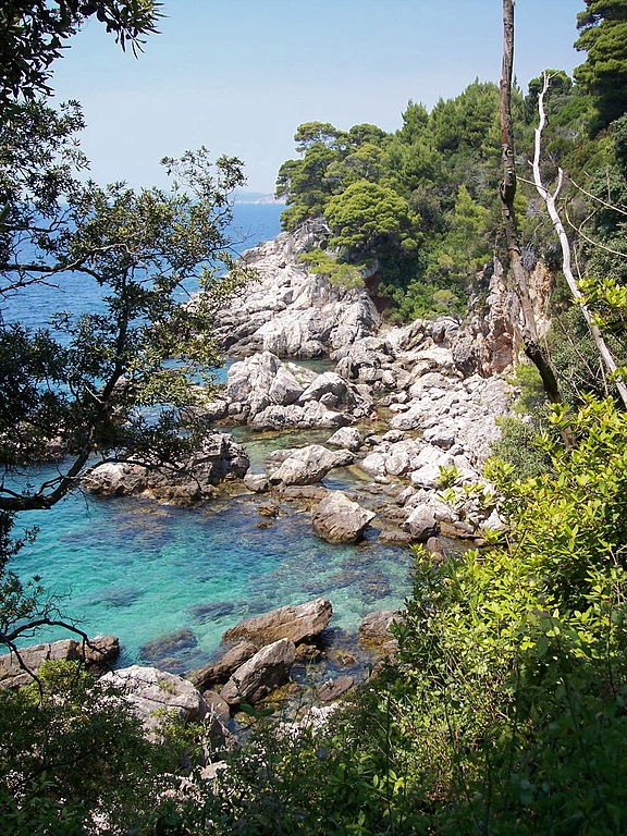 Paysage rocheux de l'île de Lokrum - Photo de Laszlo Szalai (Beyond silence)