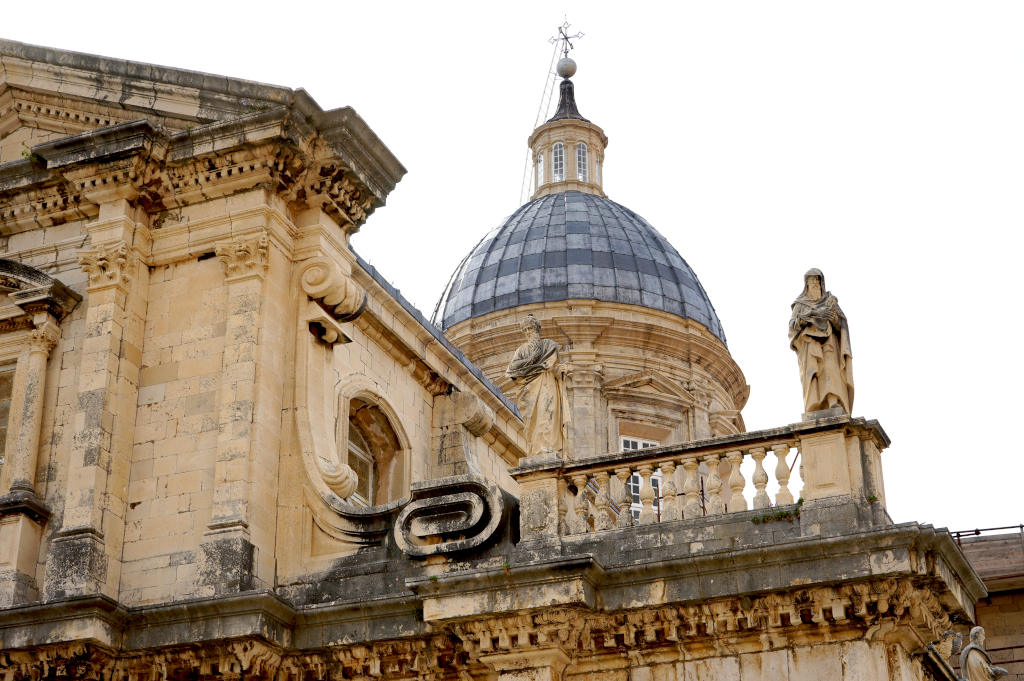 Eglise des Jésuites à Dubrovnik.