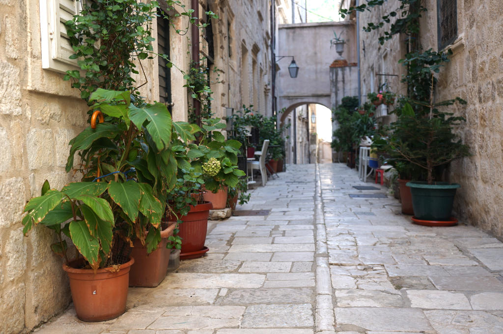 Ruelle du Vieux Dubrovnik.