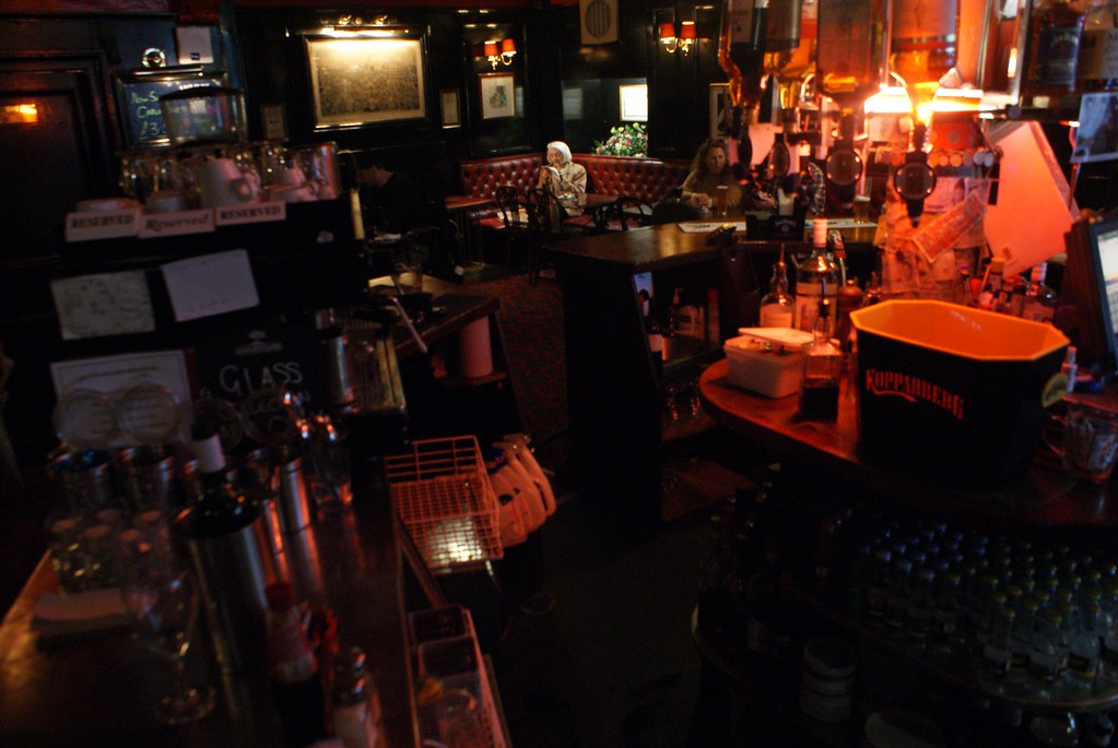 Bailie Bar, joli pub et merveilleux fish and chips à Edimbourg.