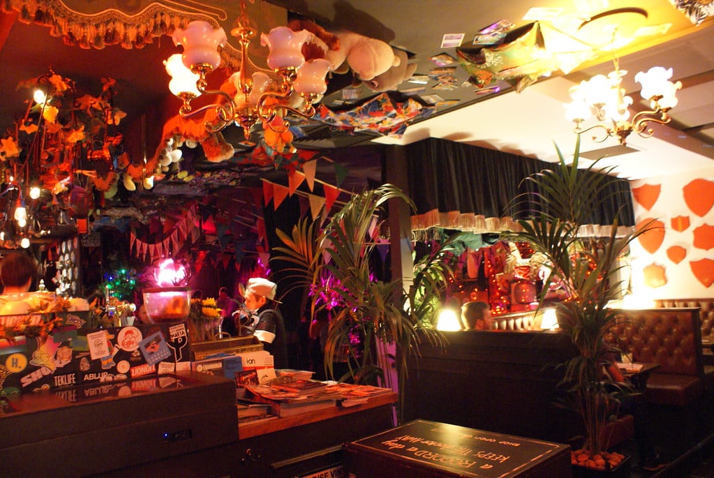 Ambiance baroque et tropicale au Paradise Palms d’Edimbourg.