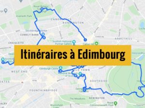 Visiter Edimbourg en 2 jours : Itinéraires à pied [18 étapes]