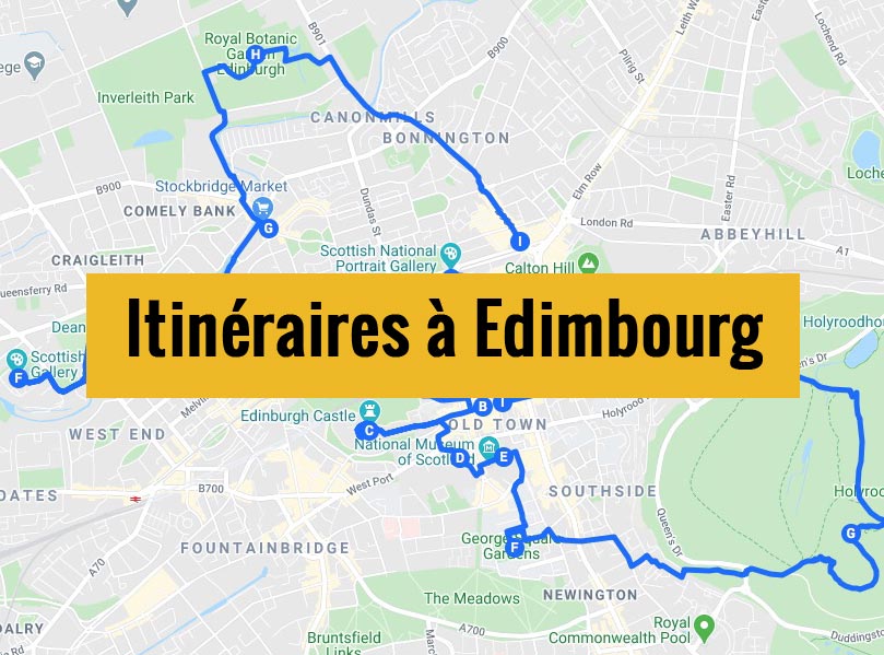 Lire la suite à propos de l’article Visiter Edimbourg en 2 jours : Itinéraires à pied [18 étapes]