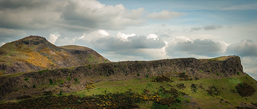 Quand venir à Edimbourg en Ecosse ? Climat et météo à 7 jours. Photo de l'Arthur's seat de Gary Campbell Hall