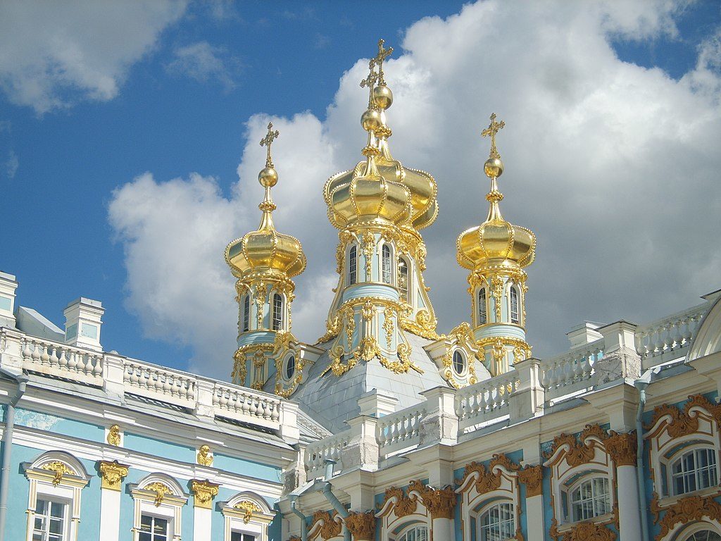 Eglise de la resurrection au Palais Catherine près de St Petersbourg. Photo d'Alex Fedorov. Eglise de la resurrection au Palais Catherine près de St Petersbourg. Photo d'Alex Fedorov.