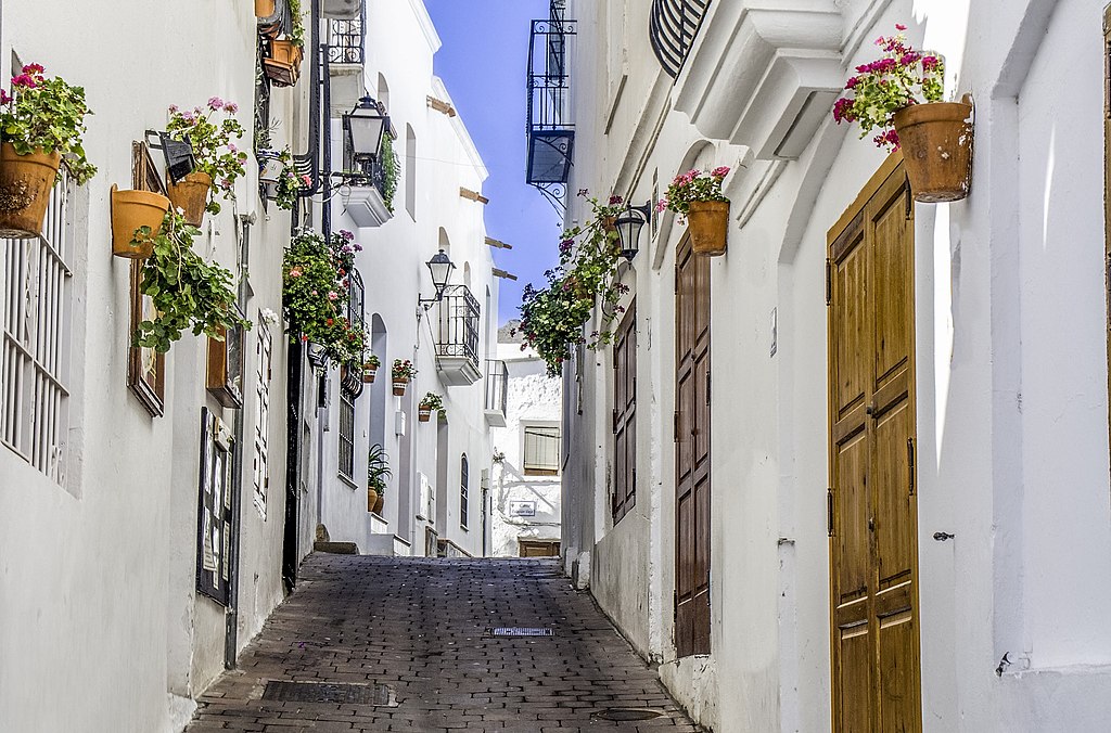 Village de Mojacar en Andalousie - Photo de Gilles Garrofé -Licence cc by 3.0