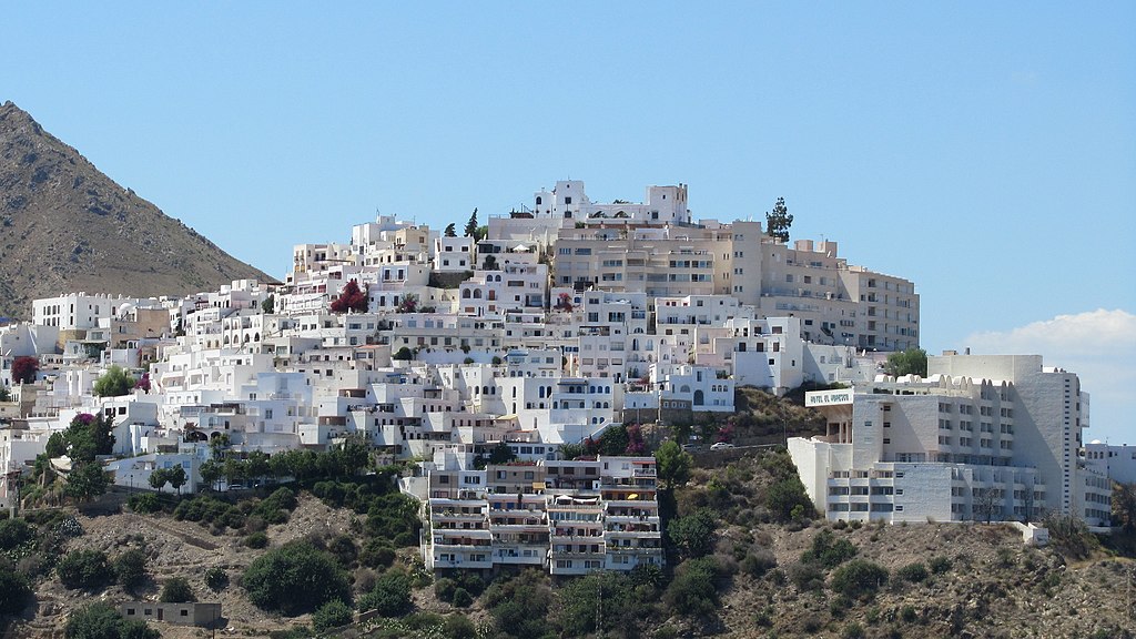 Village de Mojacar - Photo d'INDALOMANIA -Licence cc by sa 3.0