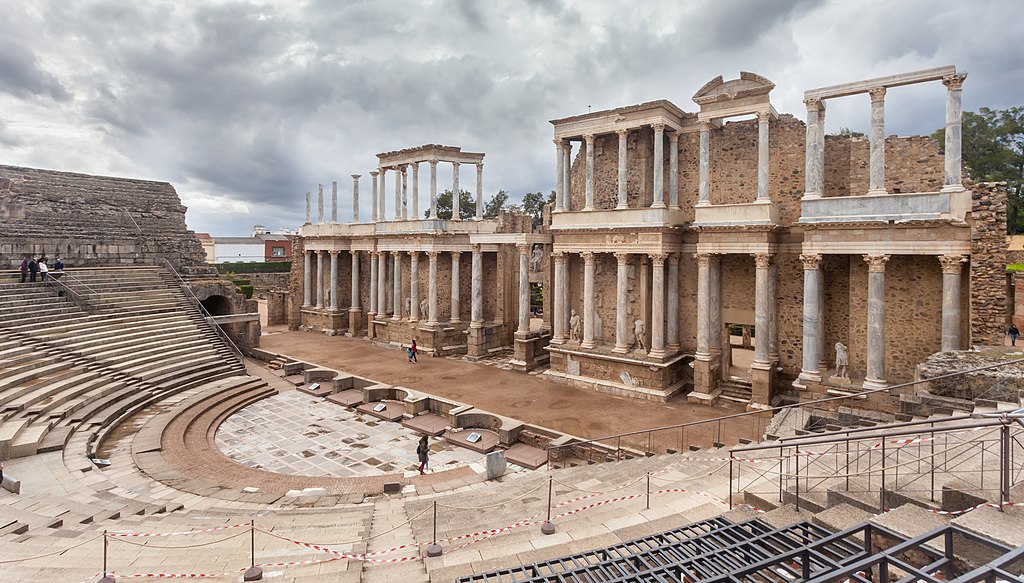 Theatre romain de Merida - Photo de Lmbuga (Luis Miguel Bugallo Sanchez) - Licence ccbysa 4.0