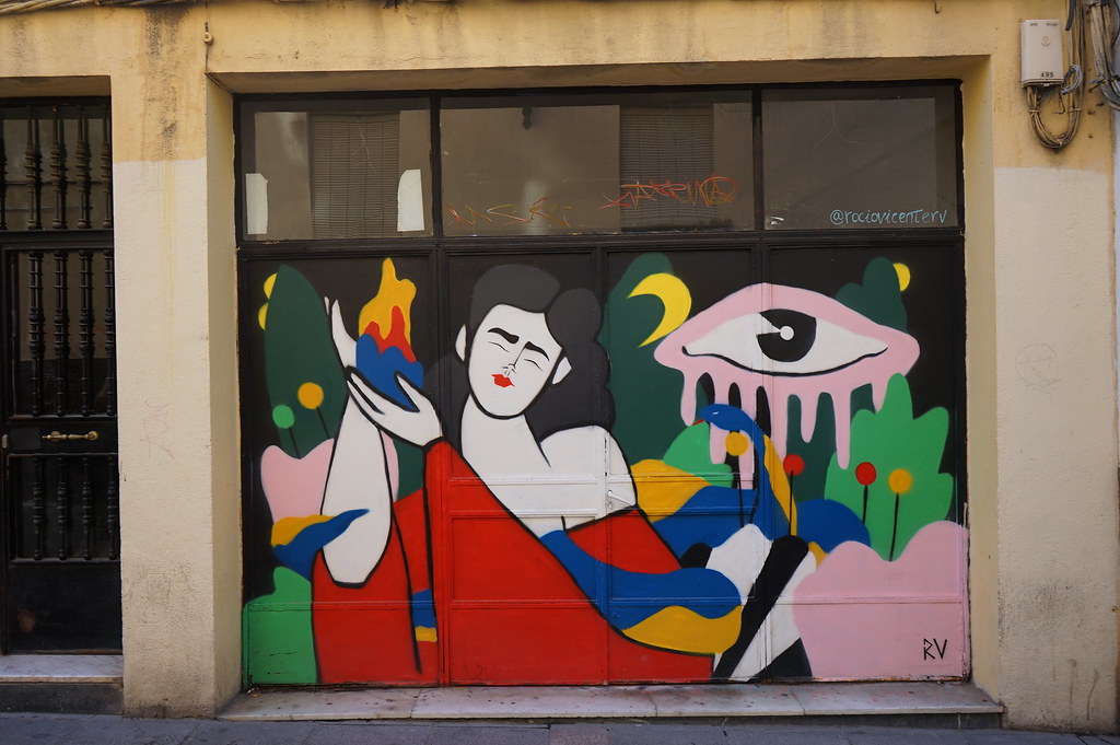 Street art à Caceres.