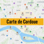Carte de Cordoue (Espagne) : Tous les lieux du guide