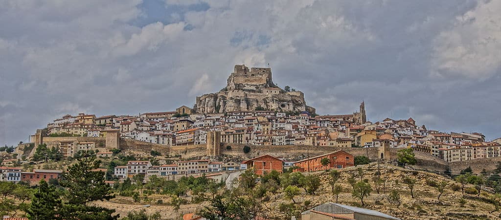 Village de Morella en Espagne - Photo de DagafeSQV - Licence CC BY SA 3.0