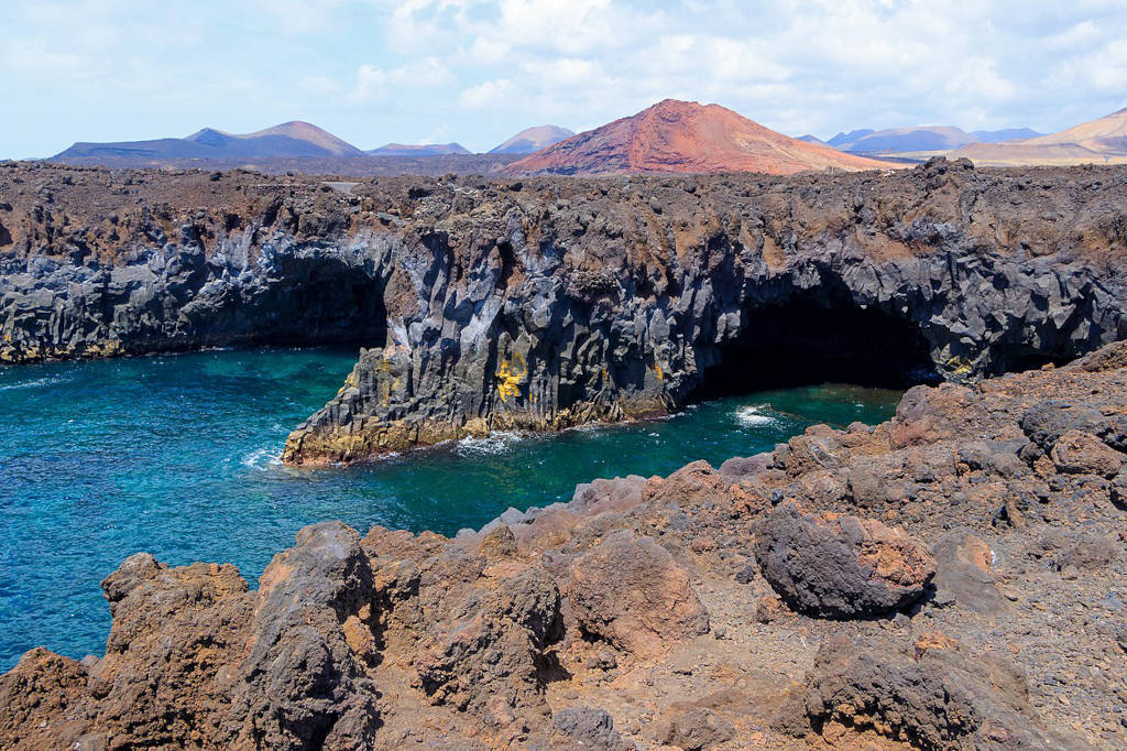 Site côtier de Los Hervideros sur l'Île de Lanzarote - Photo de H.Zell - Licence ccbysa 3.0