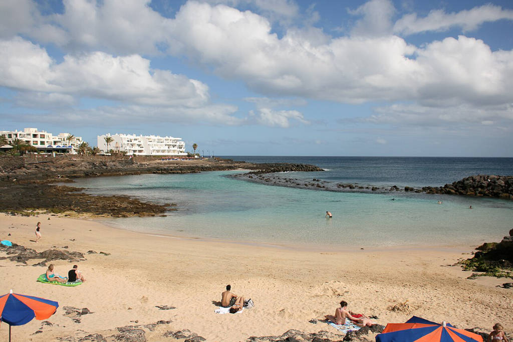 Playa del Jabillo sur l'île de Lanzarote - Photo de Frank Vincentz - Licence ccbysa 3.0