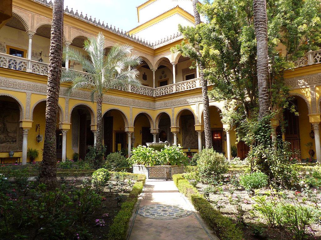 Patio du Palais de las Dueñas de Seville - Photo de Benjamín Núñez González