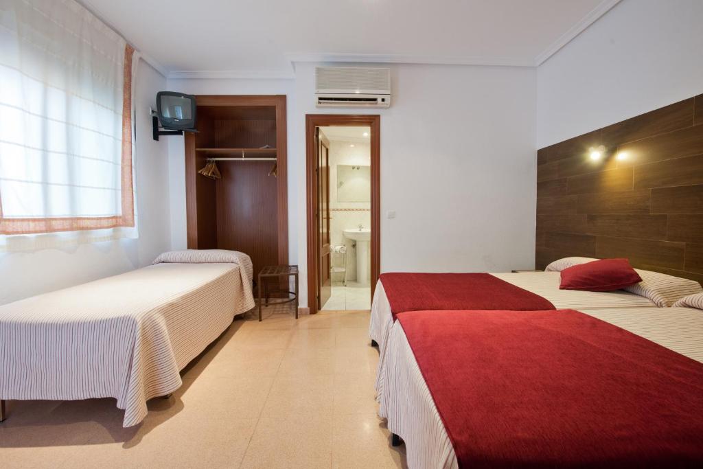 Chambre de l'Hotel Hostal Sol à Tolède.