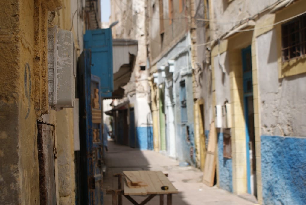 > On se croirait presque en Normandie à Essaouira sauf que non... rien à voir. Bon les couleurs un peu.