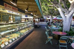 Farmers Market à Los Angeles : Marché et boui-bouis [Wilshire]