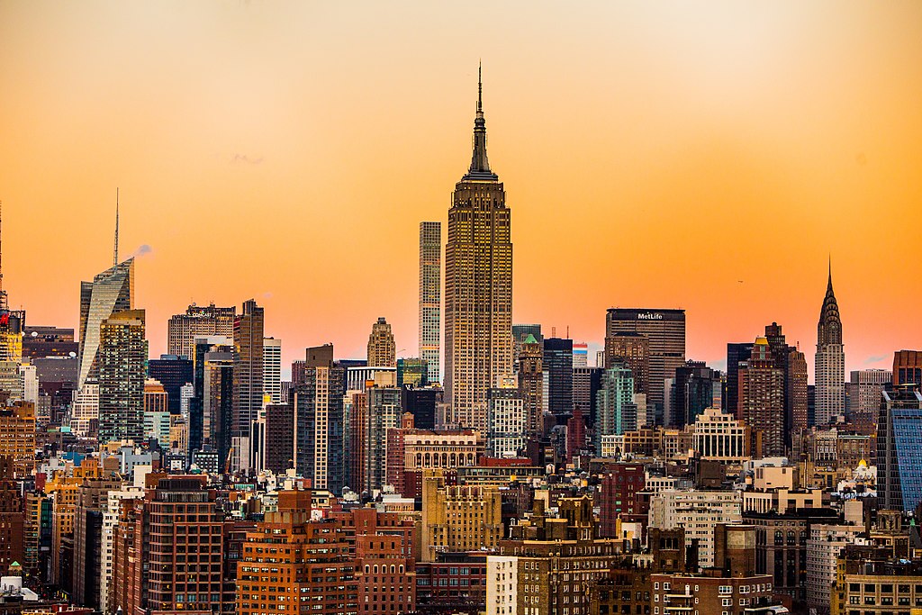 Empire State Building au lever du jour - Photo de Michael Discenza