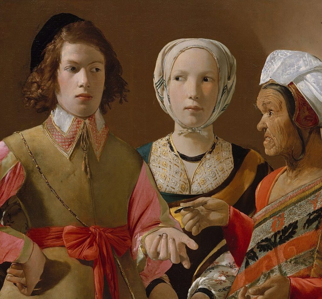 Peinture de Georges de La Tour au MET de New-York.