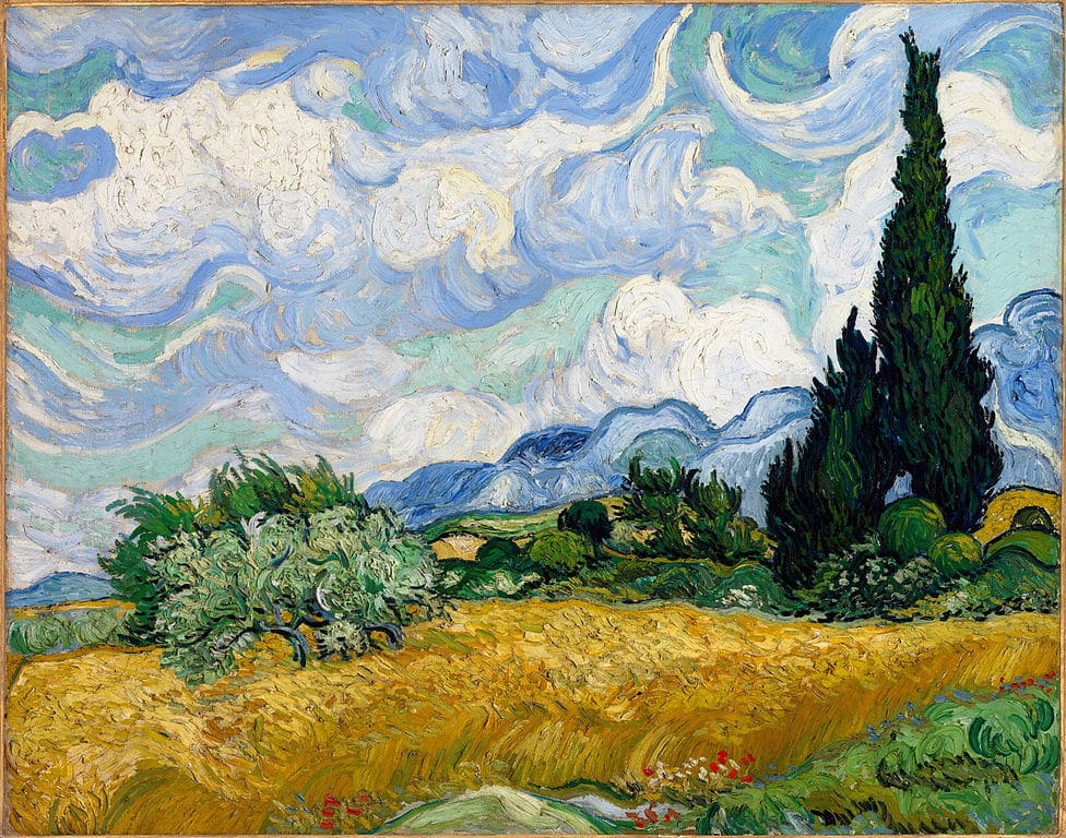 Peinture de Vincent van Gogh au MET de New-York.