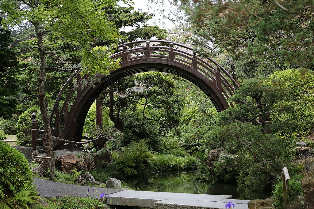 Moon bridge du Japanese Tea Garden au Golden Gate Park de San Francisco - Photo de Tobias Kleinlercher