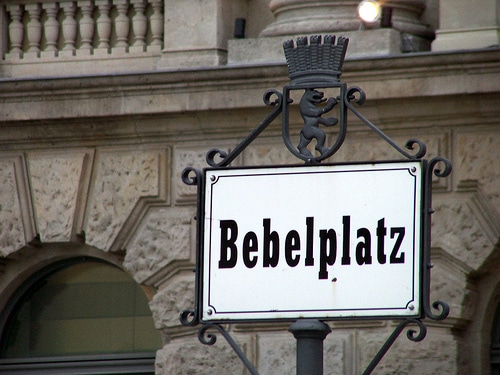 Bebelplatz à Berlin - Photo de Rev Dr Seb@Flickr