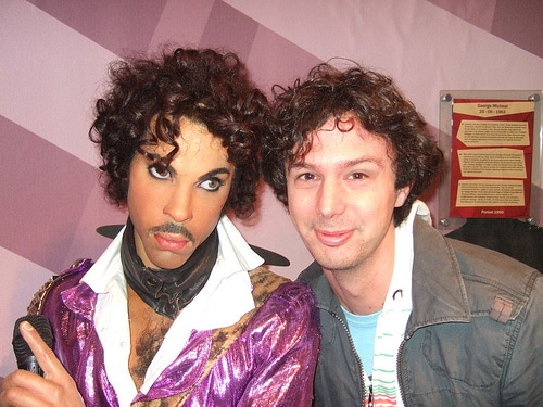 Musée Tussauds à Amsterdam : Prince et Matt - Photo de Ben Sutherland