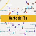 Carte de Fès (Maroc) : Plan détaillé gratuit et en français à télécharger