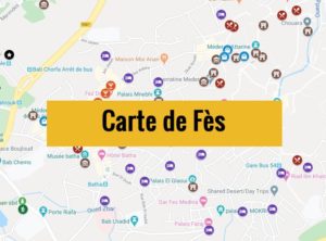 Carte de Fès (Maroc) : Plan détaillé gratuit et en français à télécharger