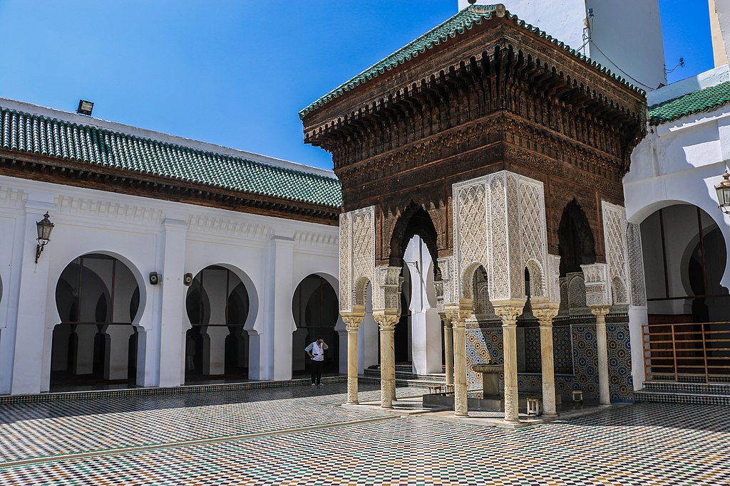 Mosquée de l'Université Al Qarawiyyin dans la Médina de Fès - Photo d'Ahmed Magdy