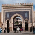 Bab Boujloud à Fès, portes et fortifications de la médina