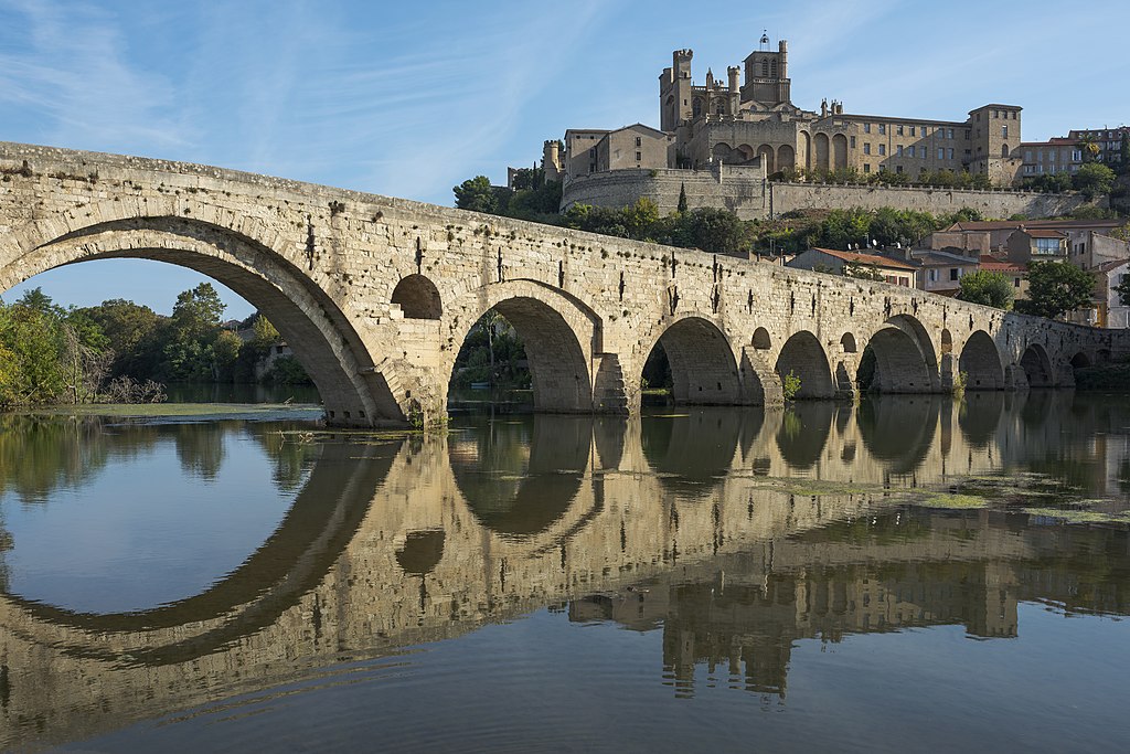 Vue sur la cathédrale de Béziers - Photo de Christian Ferrer - Licence ccbysa 4.0