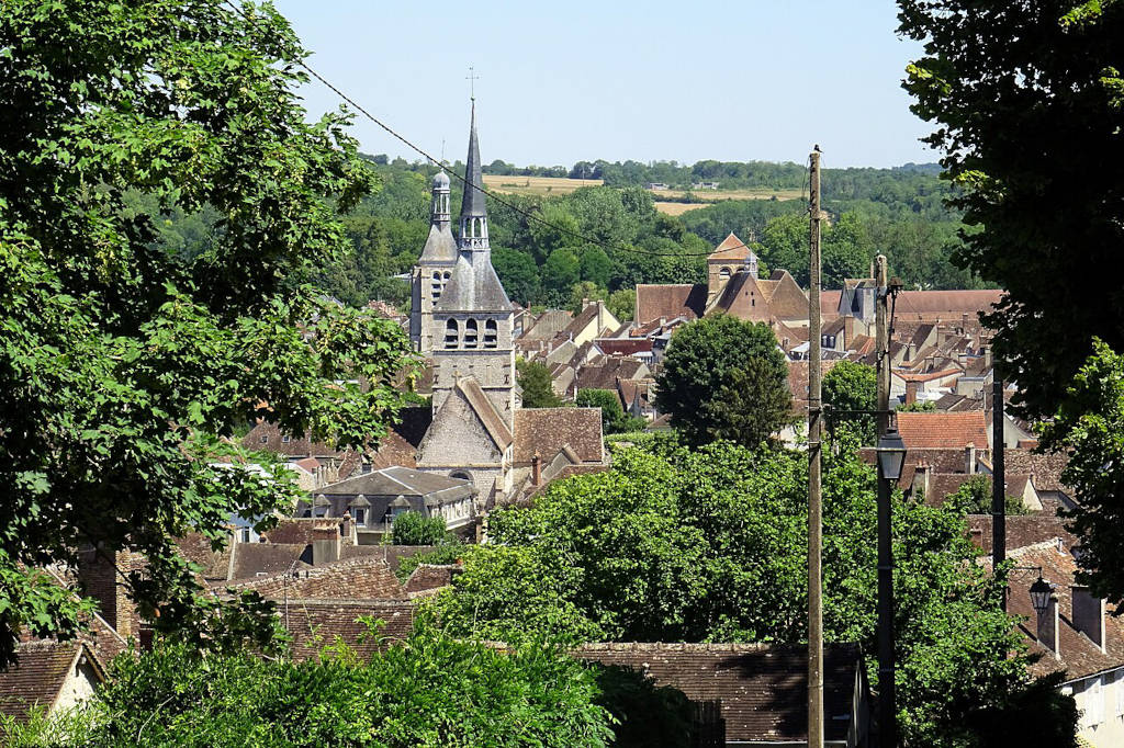 Vue sur les toits de Provins - Photo de Pierre Poschadel - Licence ccbysa 4.0
