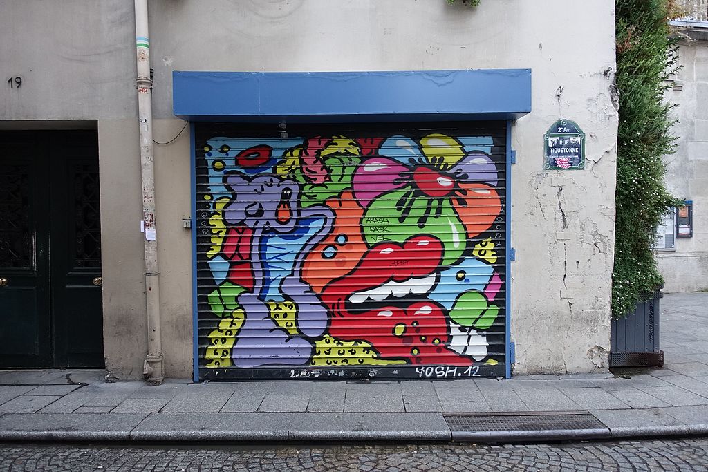 Street art à Paris - Photo de Guilhem Vellut - Licence ccby 2.0
