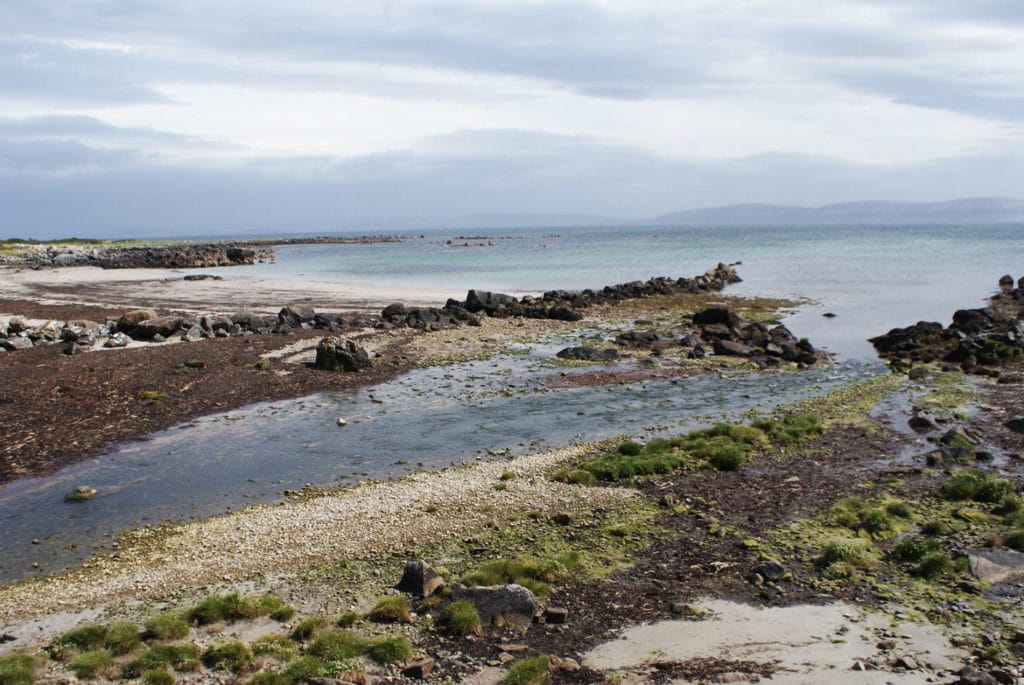 Dans la Baie de Galway.