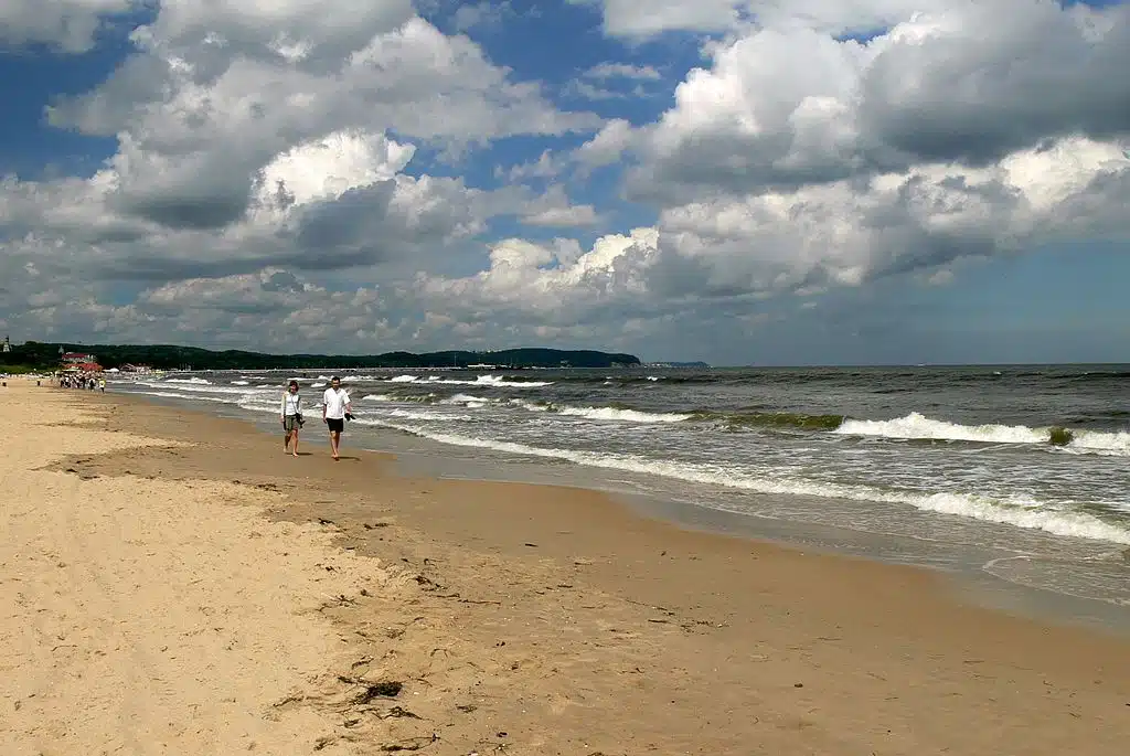 Plage de Sopot - Photo d'Oscar Arky - Licence ccby 3.0