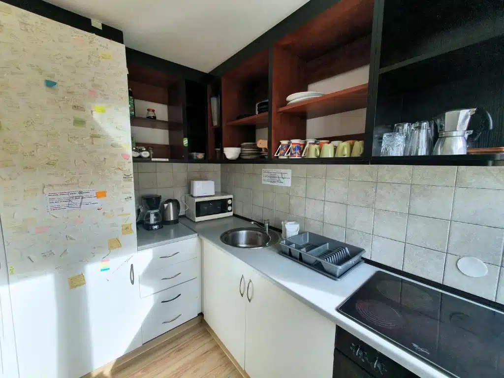 Cuisine de l'auberge Hostel Mamas & Papas à Gdansk.