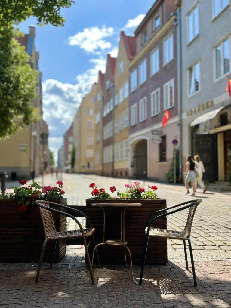 Café Pero Negro Kaffe à Gdansk.