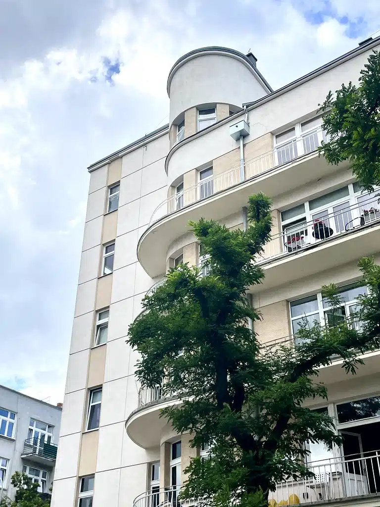 Architecture "paquebot" à Gdynia.