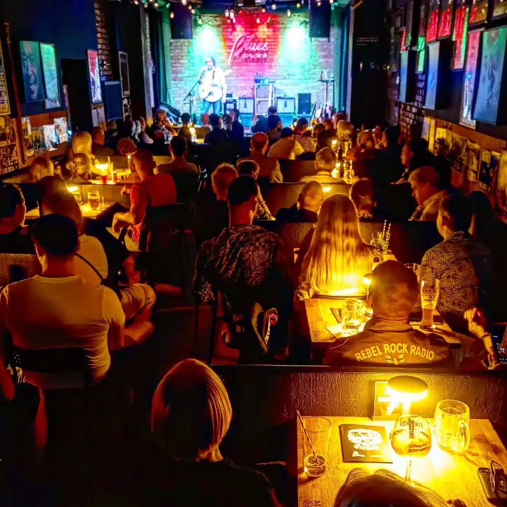 Dans le Blues club Gdynia.