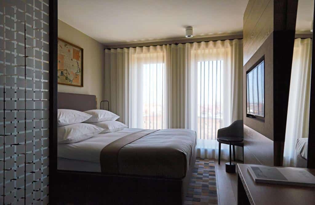 Chambre de l'hotel PURO à Gdansk.