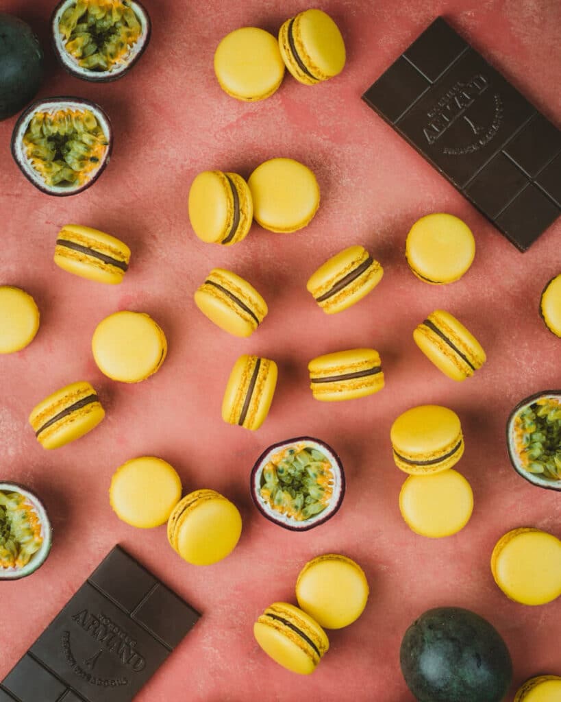 Macarons chez  Monsieur Armand à Gdansk.