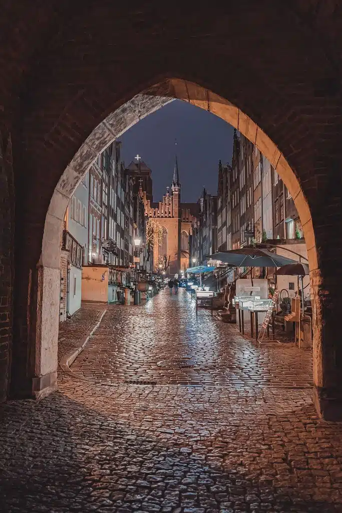 Porte Mariacka à Gdansk - photo d'Aneta Pawska - Licence ccbysa 4.0