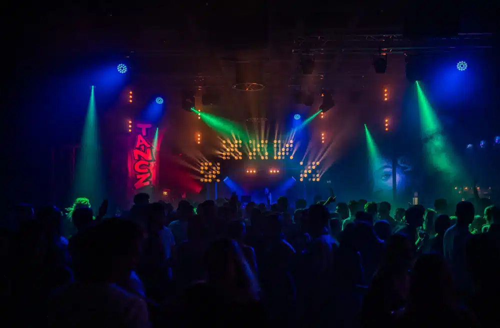 Soirée au club étudiant Kwadratowa à Gdansk.