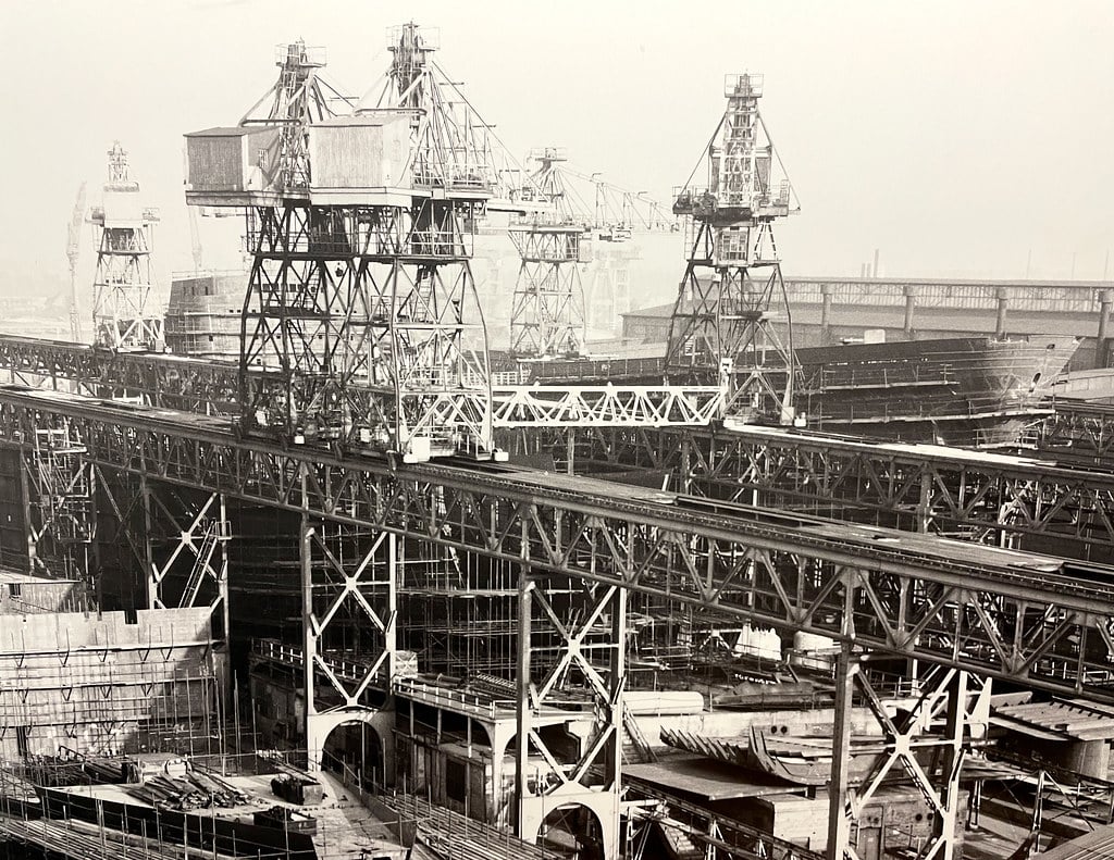 Chantiers navals de Gdansk.