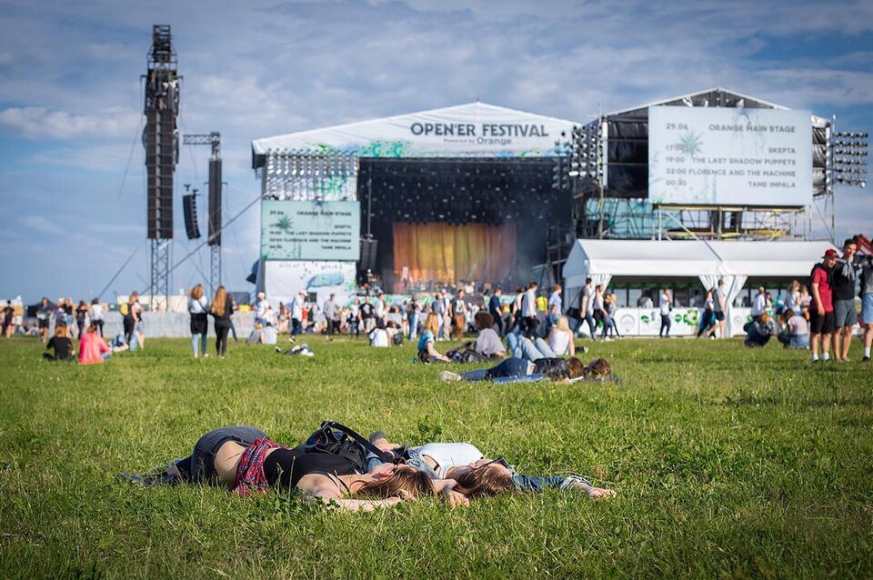 Open’er Festival près de Gdansk : Plus grand festival en Pologne