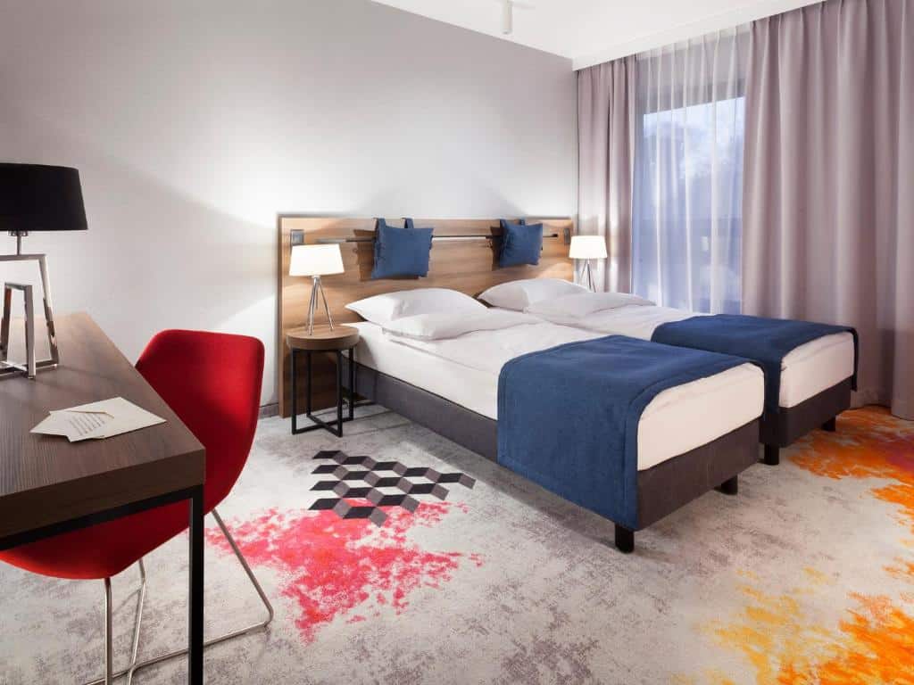 Chambre de l'Hotel Sadova à Gdansk.